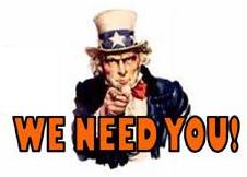 We Need You